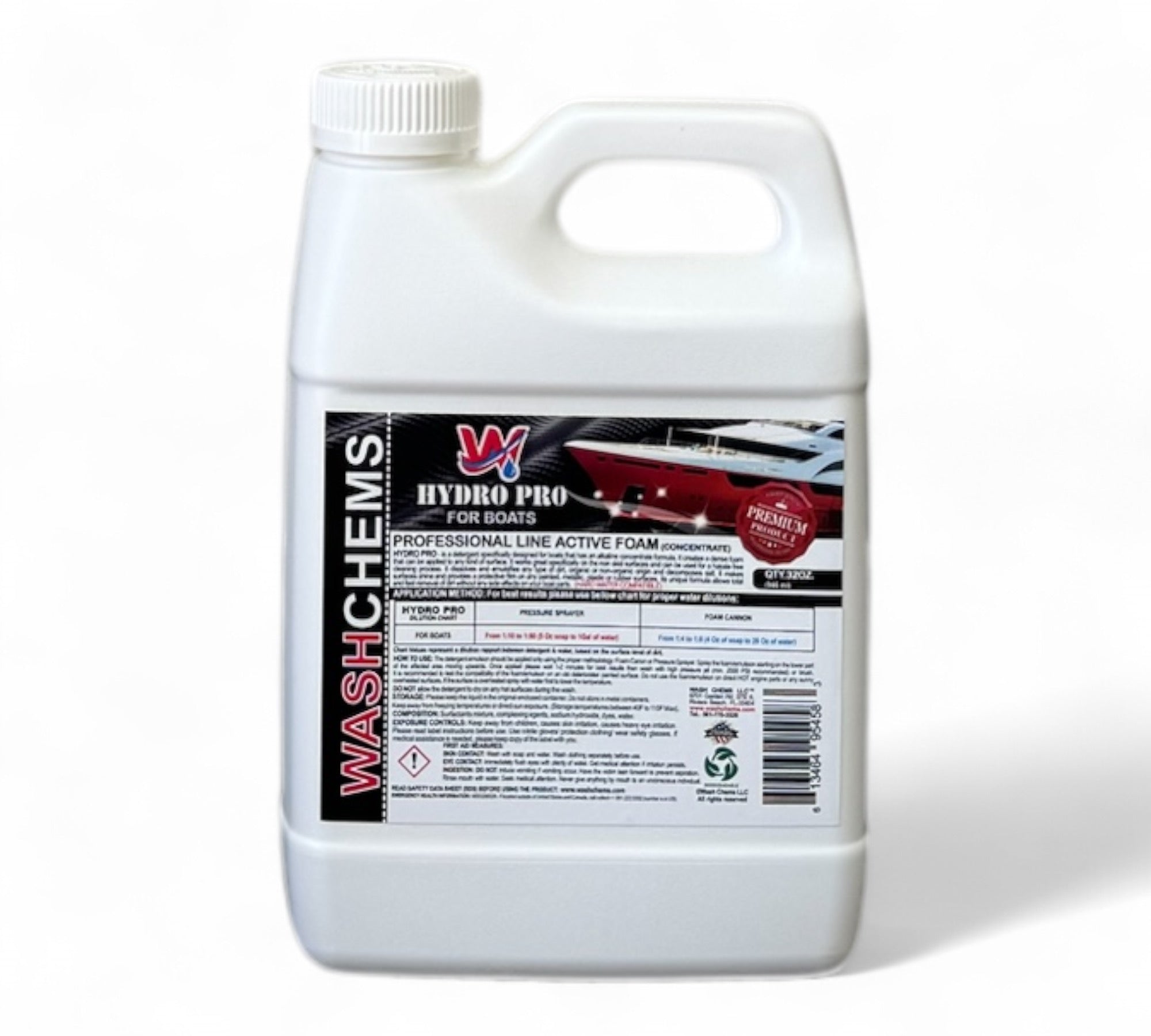 PRO-HYDRO (32 Oz) Marine Grade One Step Detergent