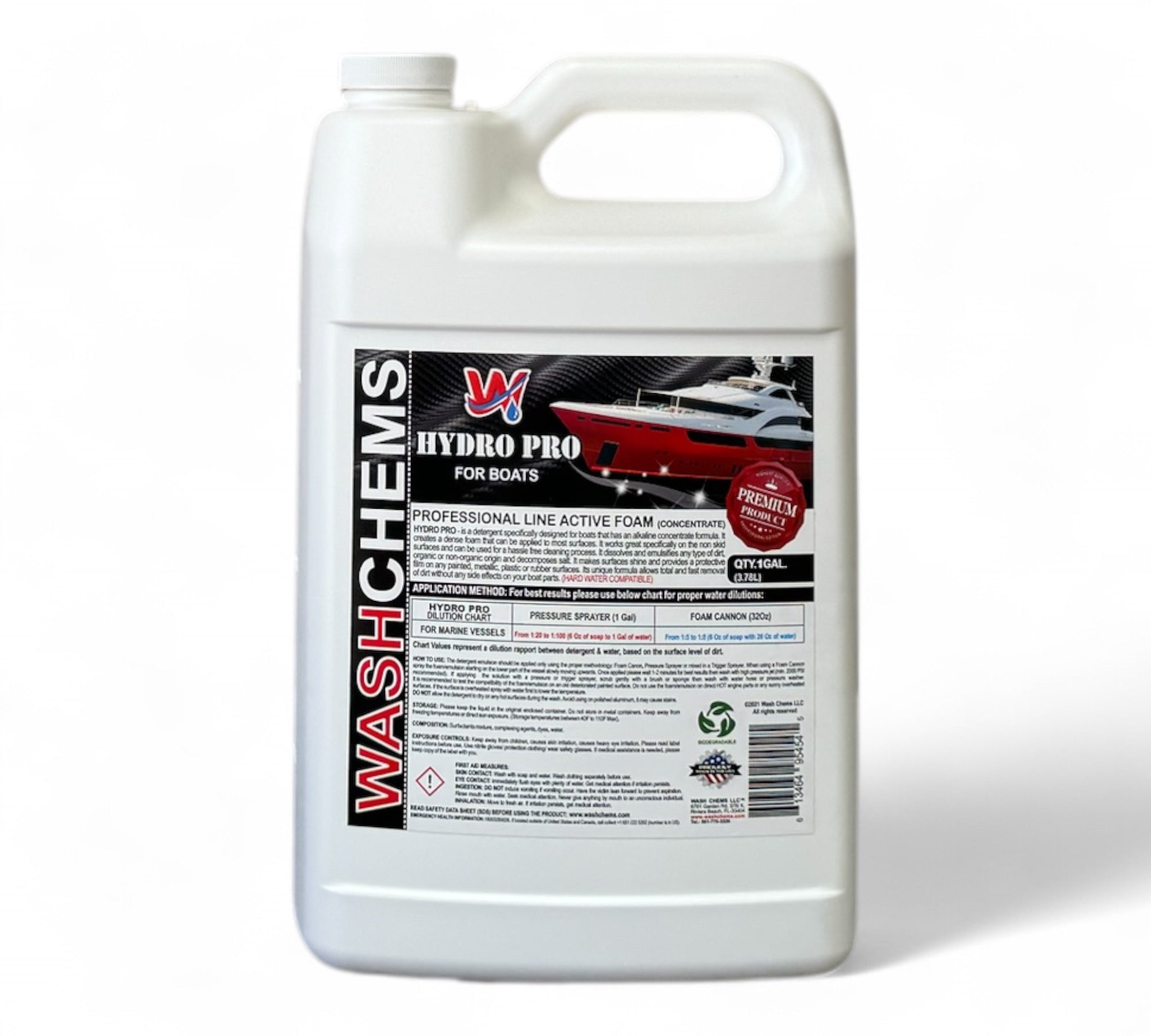 PRO-HYDRO (1 Gal) Marine Grade One Step Detergent