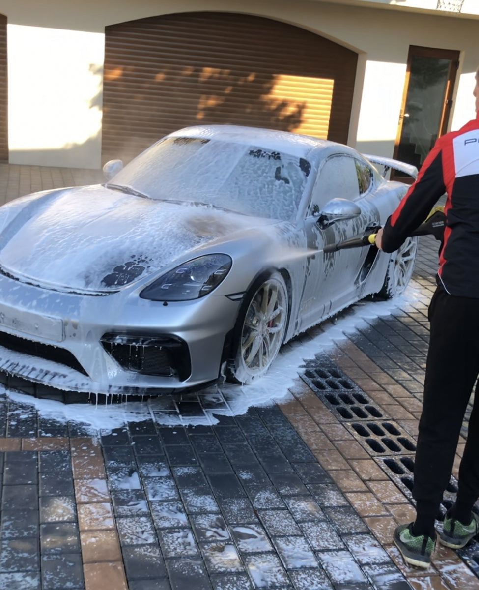 Car wash foam shampoo