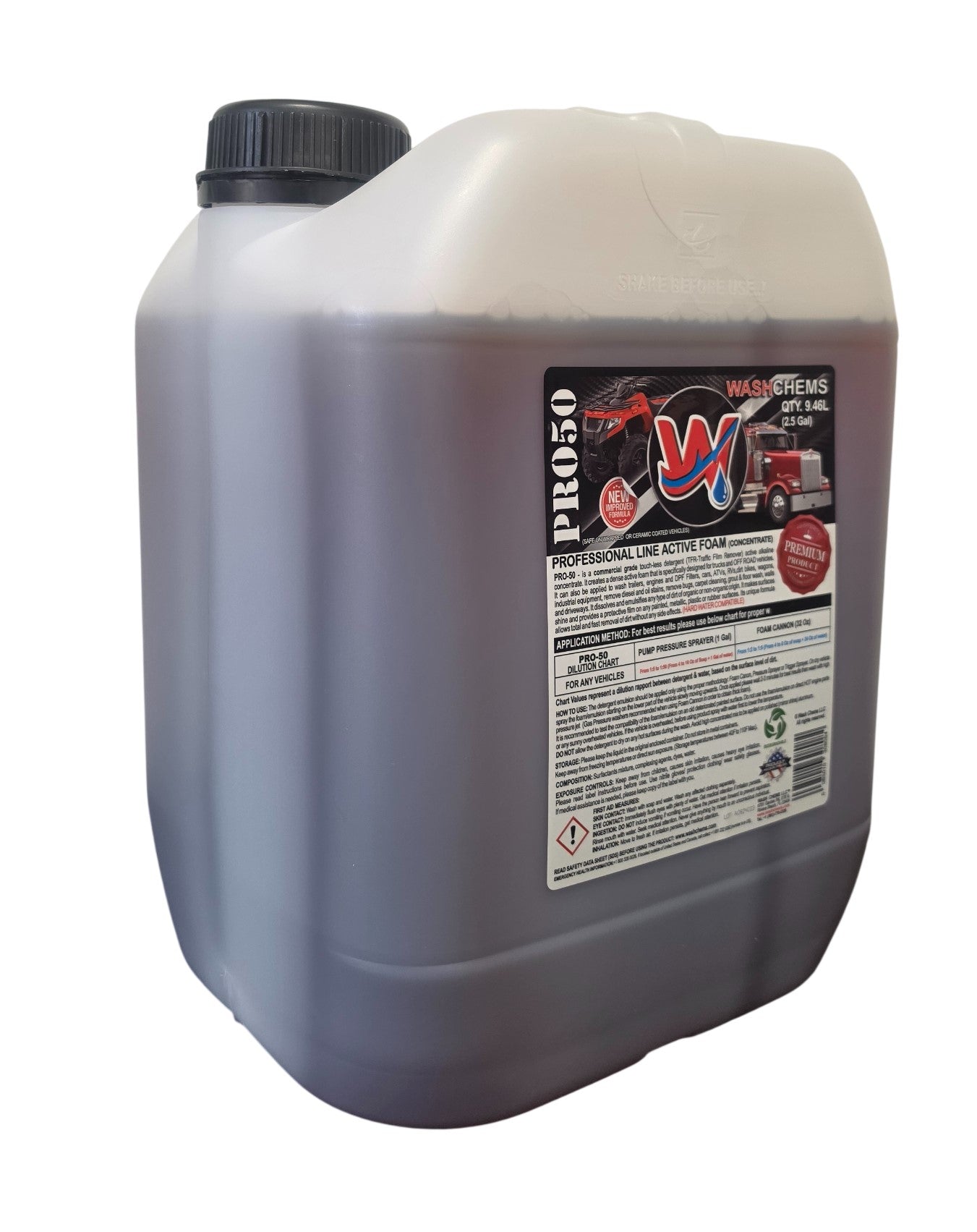 PRO-50 (2.5 Gal) Commercial Grade One Step Detergent